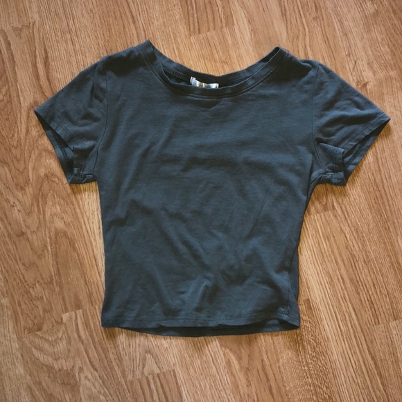Bozzolo Tops - Green crop top